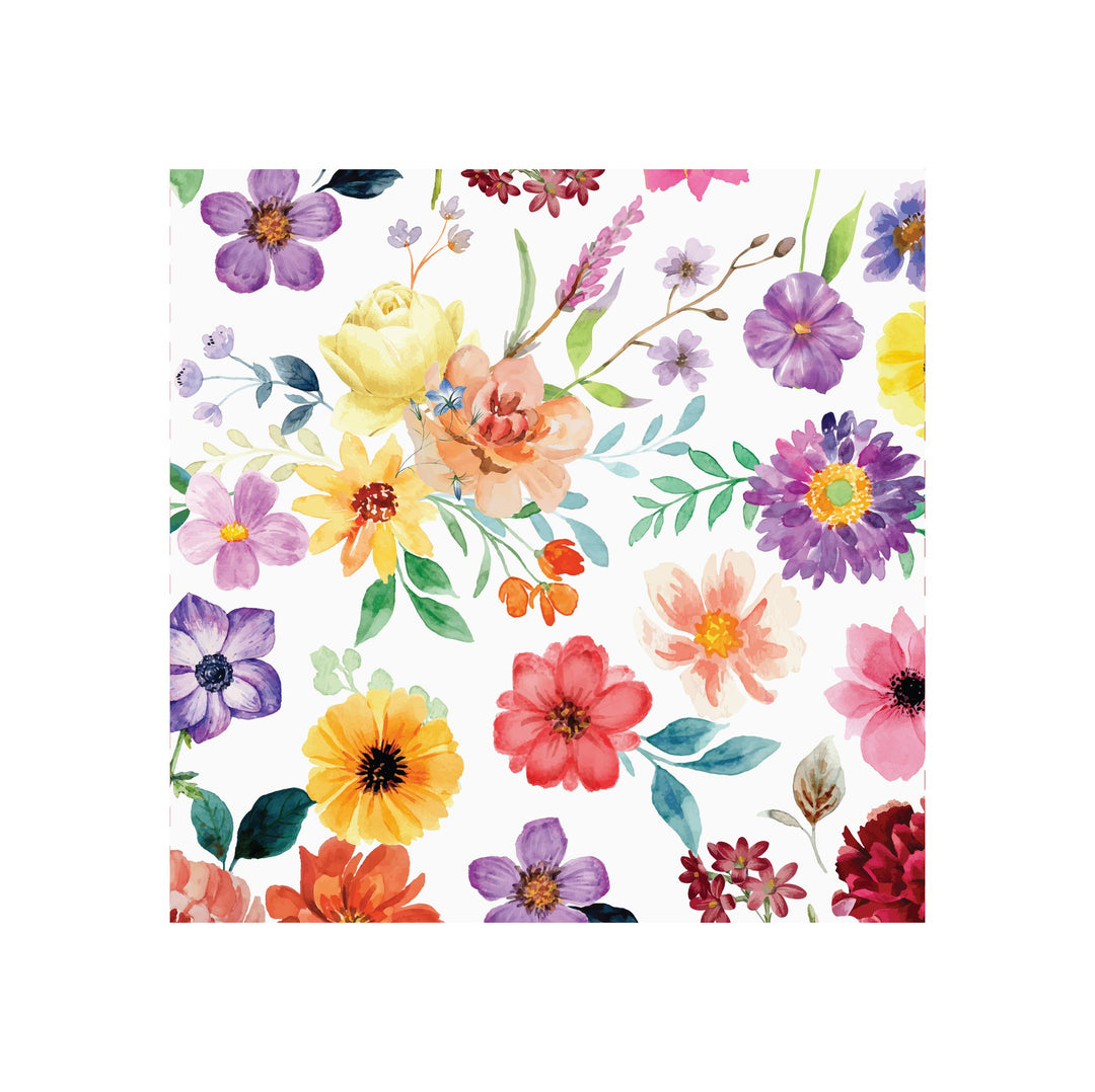 Mixed Floral Printed Lunch Napkin