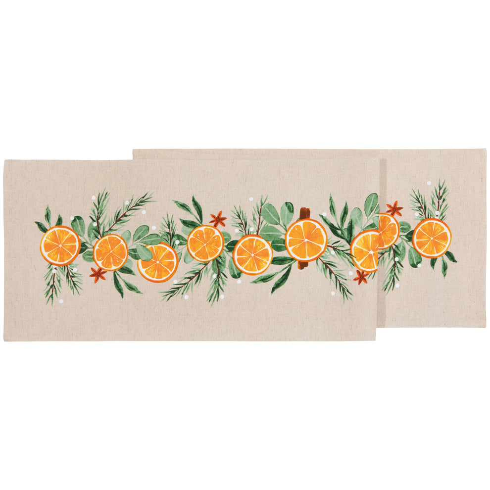 Cedar & Citrus Table Runner