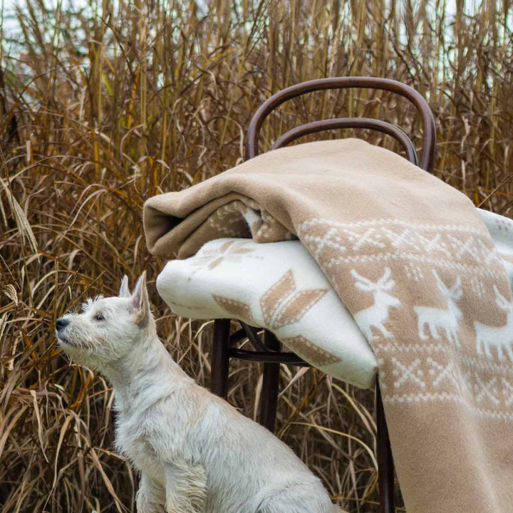 Reindeer Wool Blanket