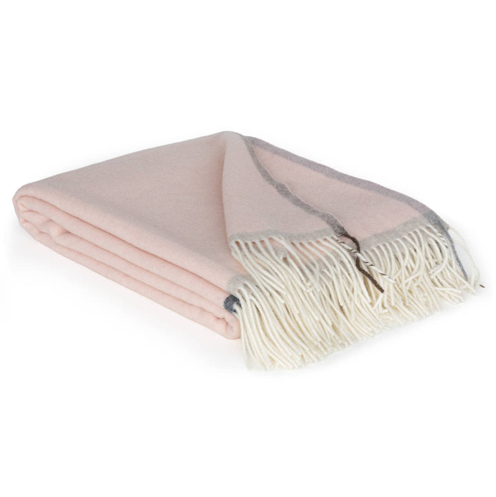 MILANO Cashmere Throw, Pink
