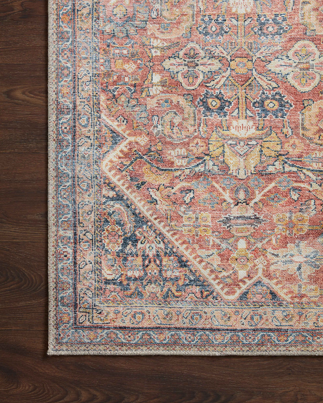 Loloi II Adrian Rust / Denim Rugs