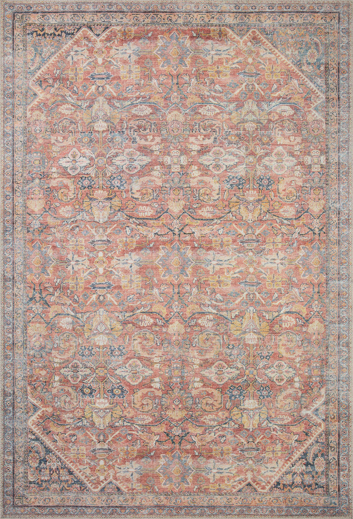 Loloi II Adrian Rust / Denim Rugs