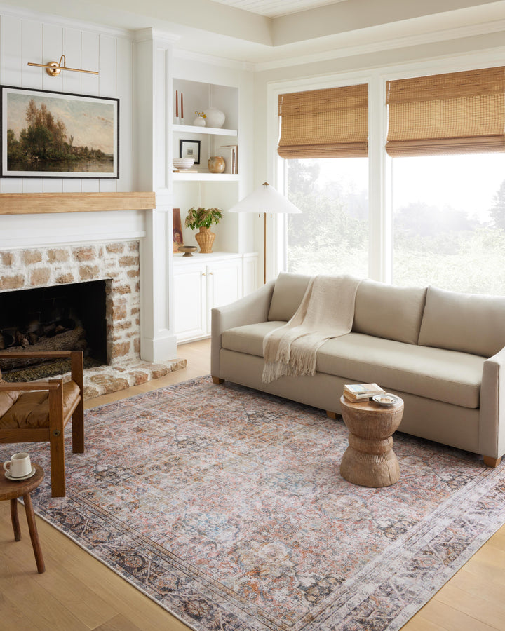 Loloi II Adrian Sunset / Charcoal Rugs