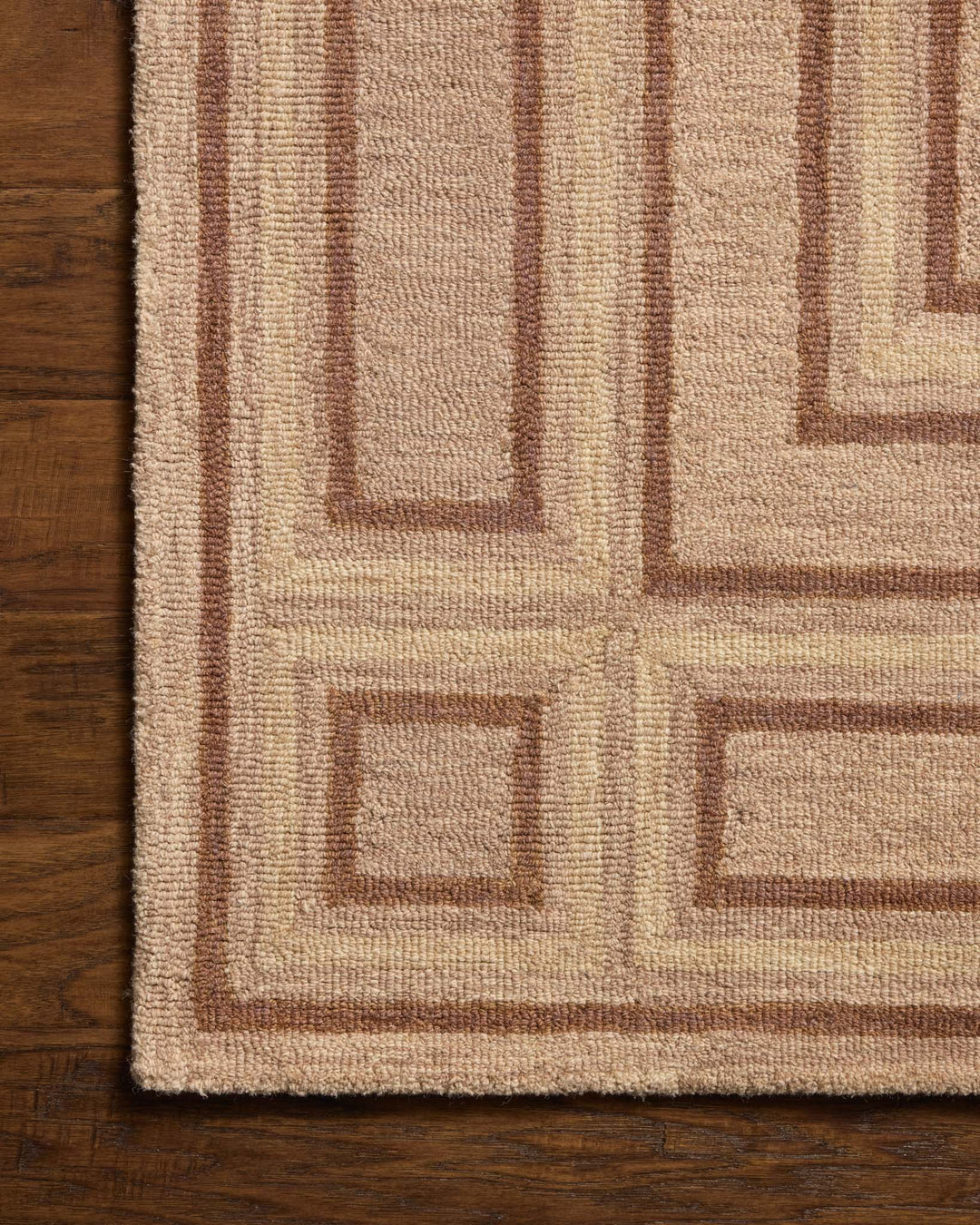 Loloi Alfie Blush / Rose Rug detail image
