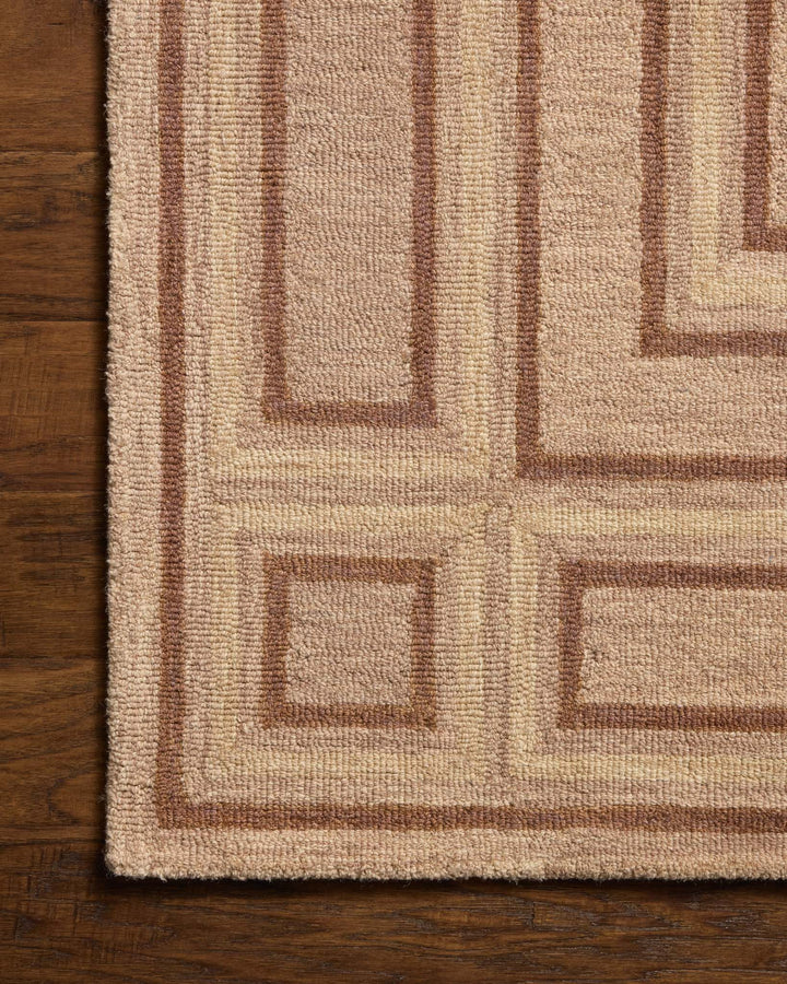 Loloi Alfie Blush / Rose Rug detail image