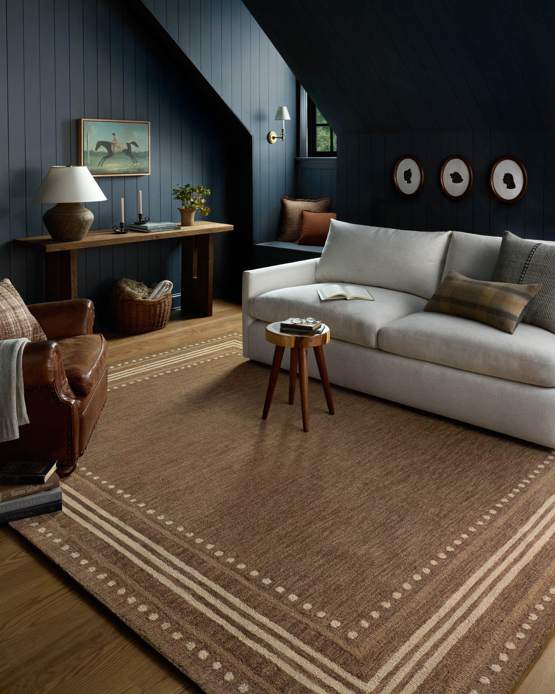 Loloi Alfie Bark / Natural Rug detail image