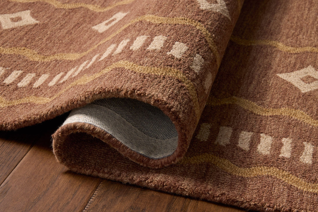 Loloi Alfie Clay / Spice Rug detail image