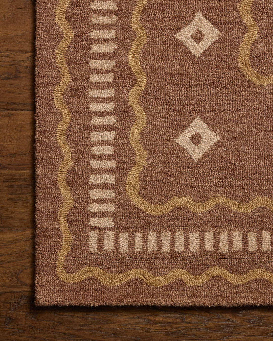 Loloi Alfie Clay / Spice Rug detail image
