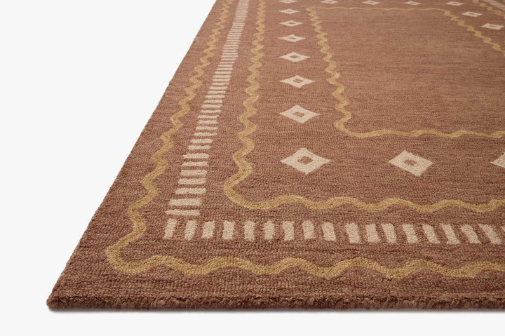 Loloi Alfie Clay / Spice Rug detail image