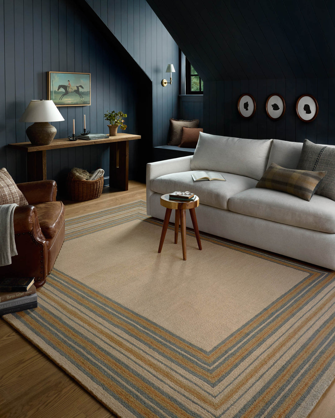 Loloi Alfie Natural / Multi Rug detail image