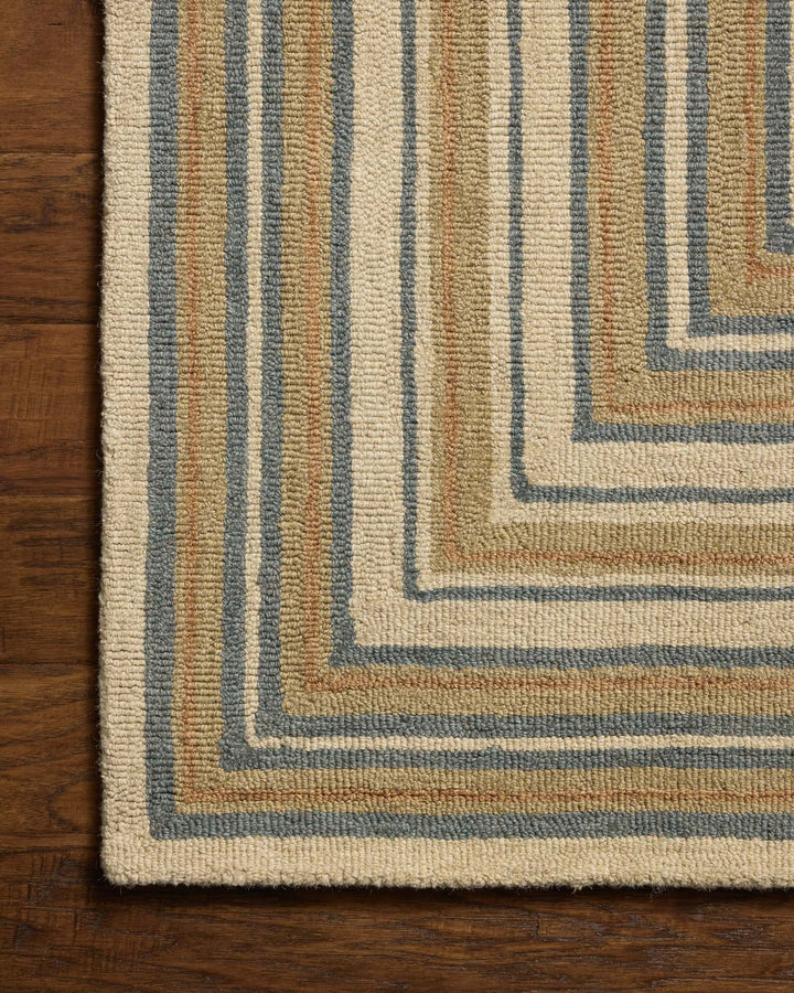 Loloi Alfie Natural / Multi Rug detail image