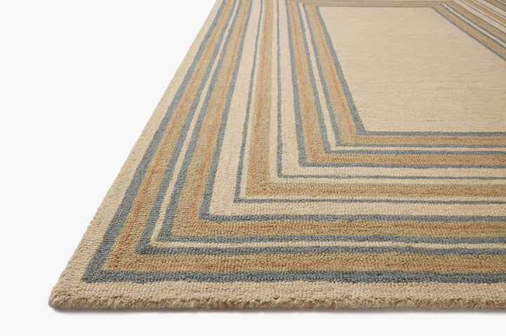 Loloi Alfie Natural / Multi Rug detail image