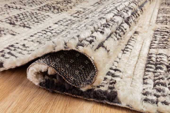 Chris Loves Julia x Loloi Alice Cream / Charcoal Rugs