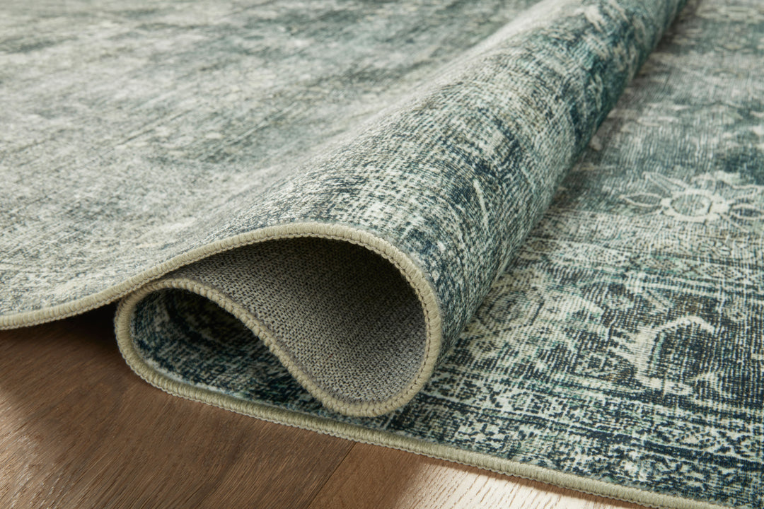 Magnolia Home by Joanna Gaines x Loloi Banks Blue / Lagoon Rugs