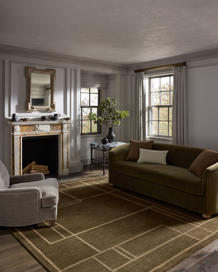 Jeremiah Brent x Loloi Barrow Olive / Natural Rugs