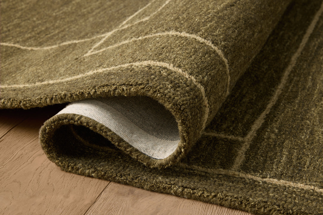 Jeremiah Brent x Loloi Barrow Olive / Natural Rugs