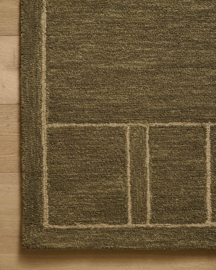 Jeremiah Brent x Loloi Barrow Olive / Natural Rugs