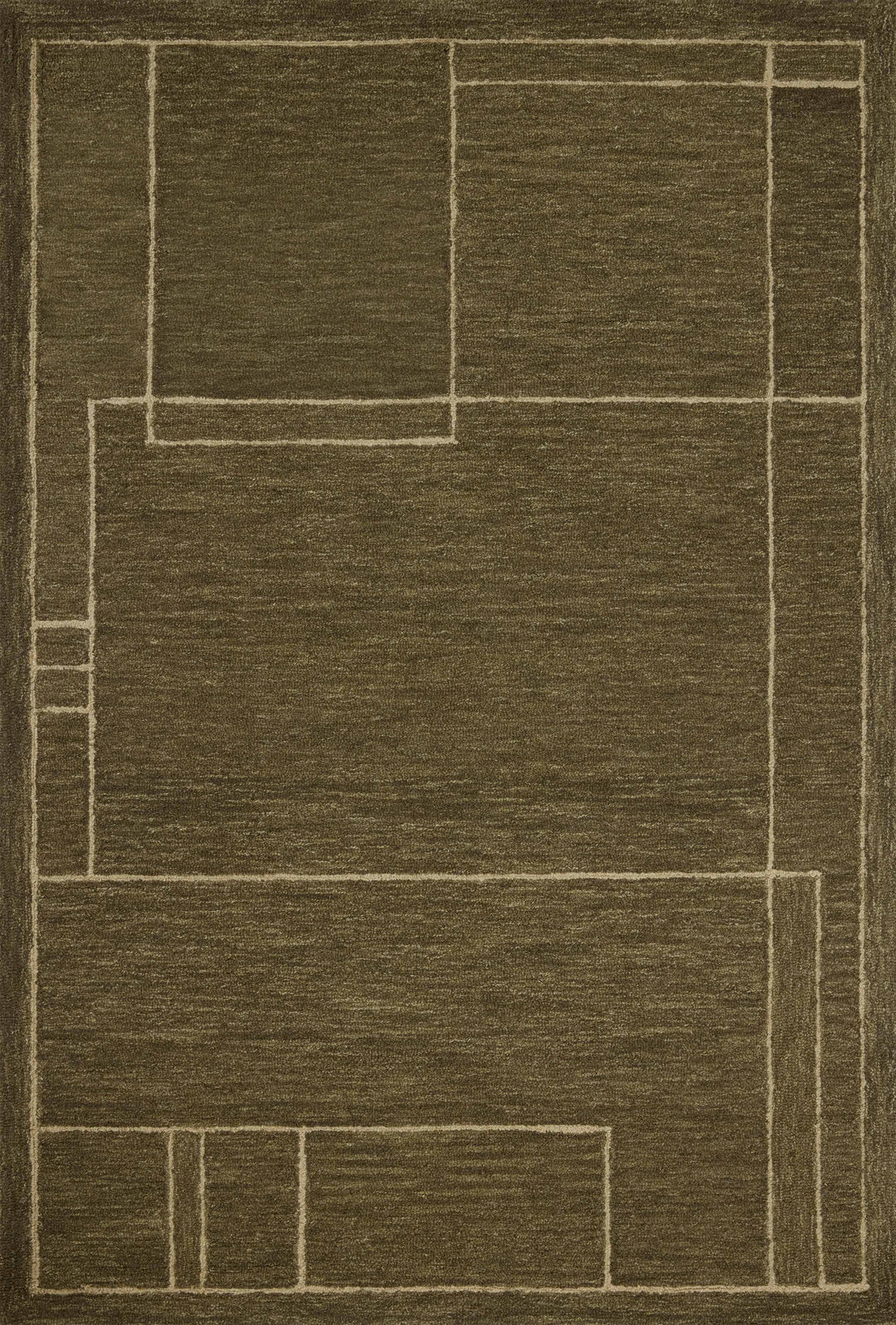 Jeremiah Brent x Loloi Barrow Olive / Natural Rugs