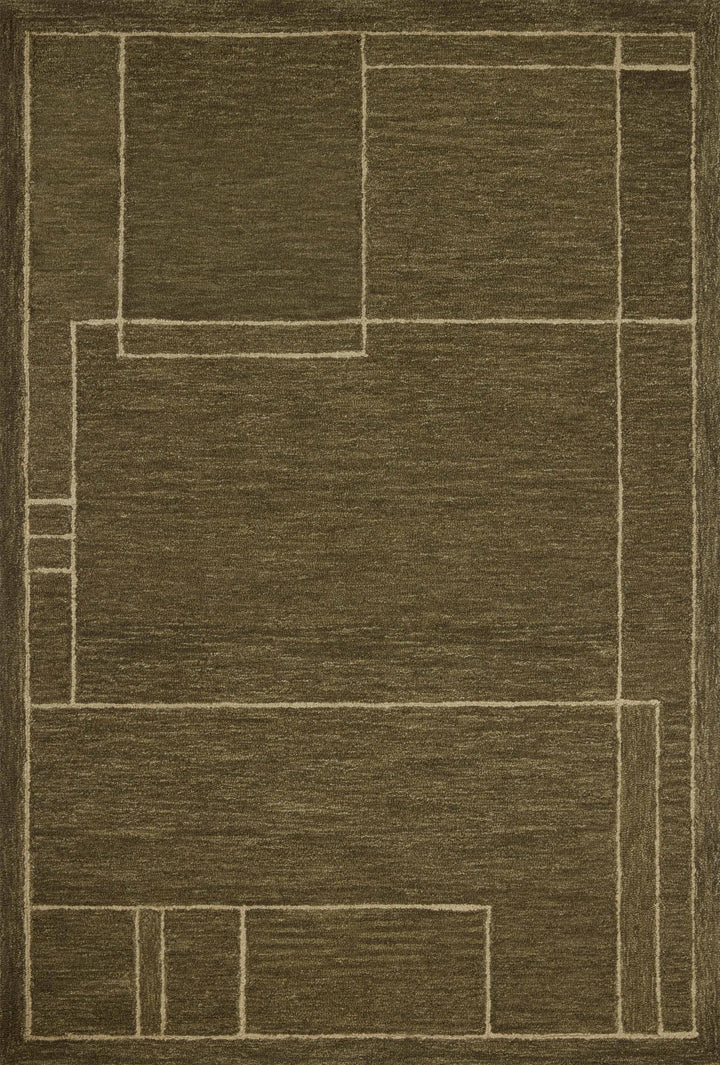 Jeremiah Brent x Loloi Barrow Olive / Natural Rugs