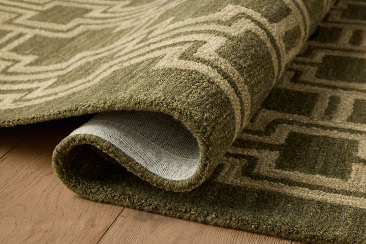 Jeremiah Brent x Loloi Barrow Moss / Beige Rugs