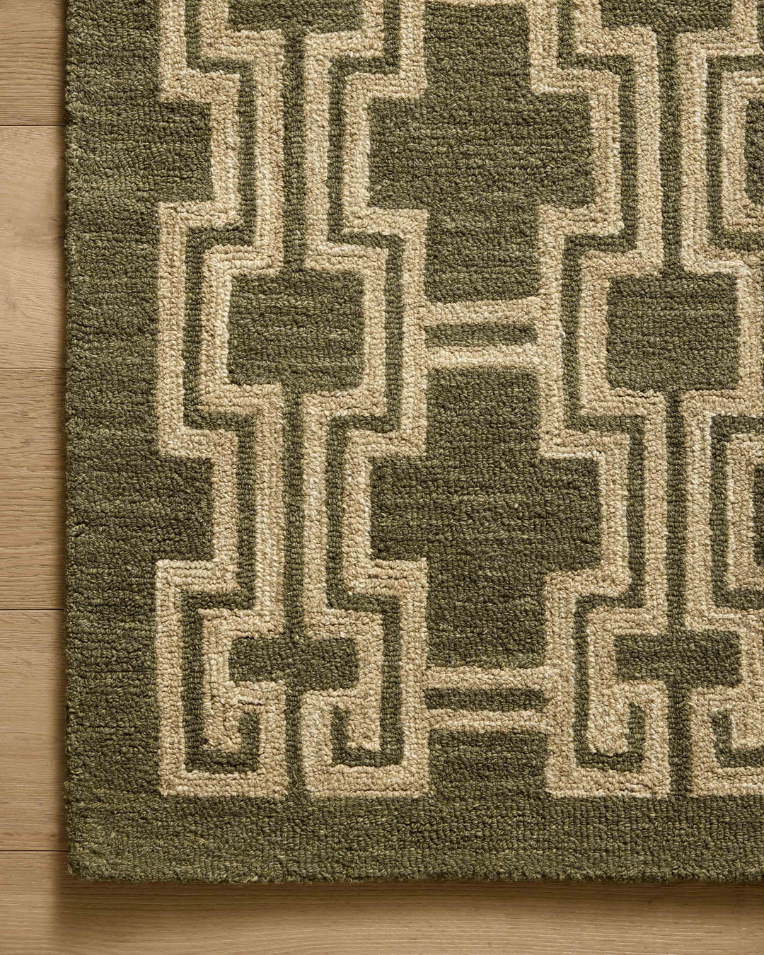 Jeremiah Brent x Loloi Barrow Moss / Beige Rugs
