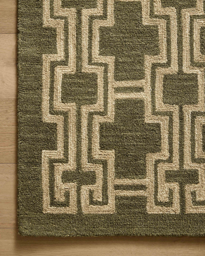 Jeremiah Brent x Loloi Barrow Moss / Beige Rugs