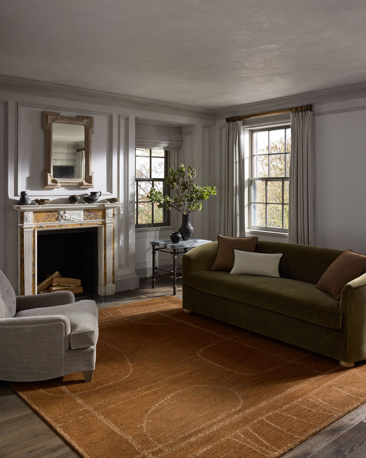 Jeremiah Brent x Loloi Barrow Clay / Natural Rugs