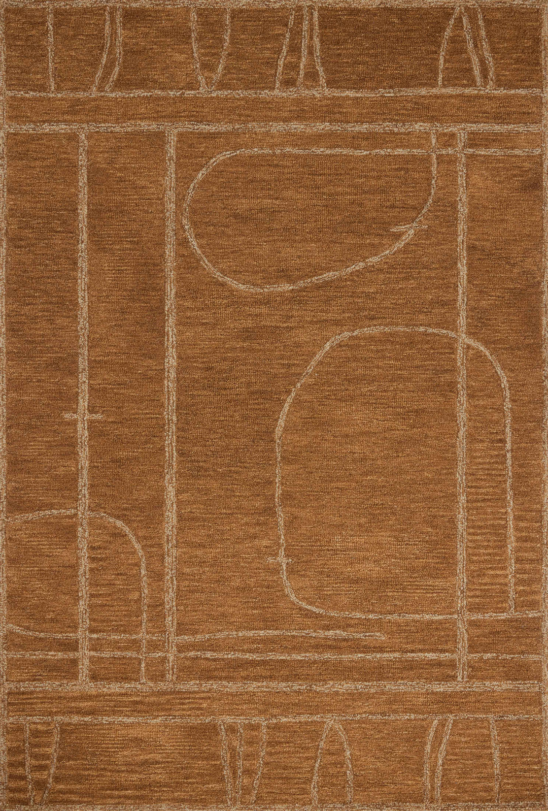 Jeremiah Brent x Loloi Barrow Clay / Natural Rugs