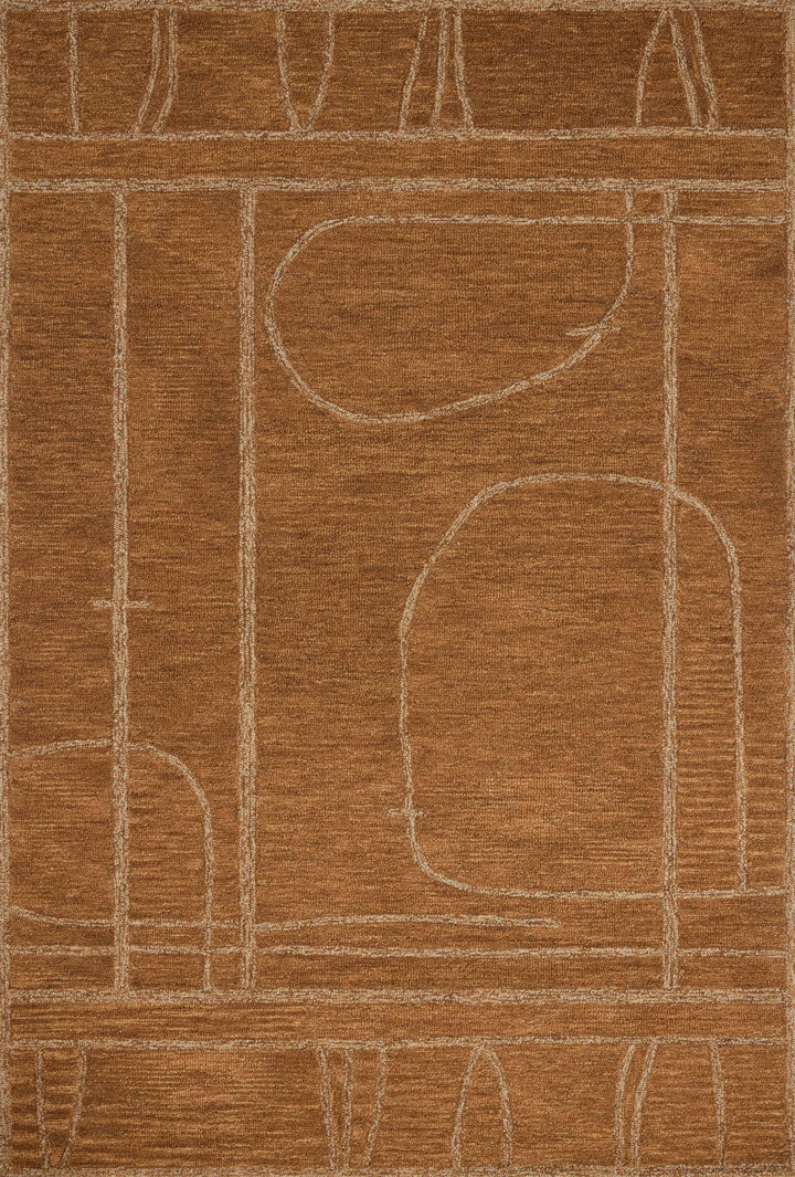 Jeremiah Brent x Loloi Barrow Clay / Natural Rugs