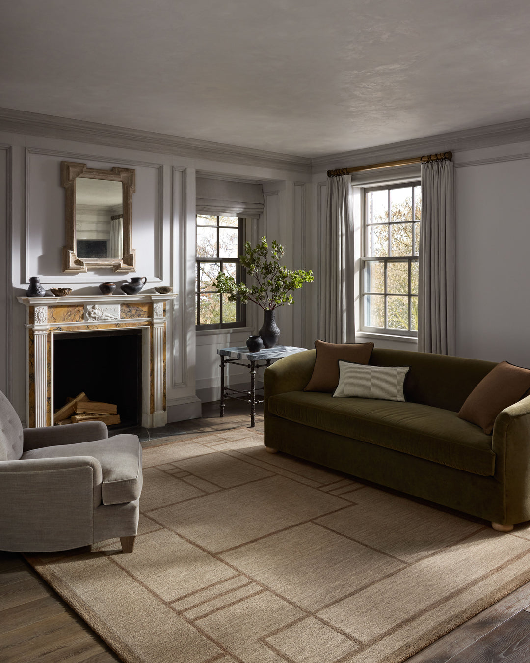 Jeremiah Brent x Loloi Barrow Beige / Taupe Rugs