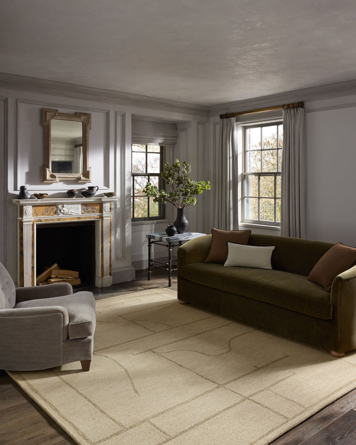 Jeremiah Brent x Loloi Barrow Ivory / Taupe Rugs