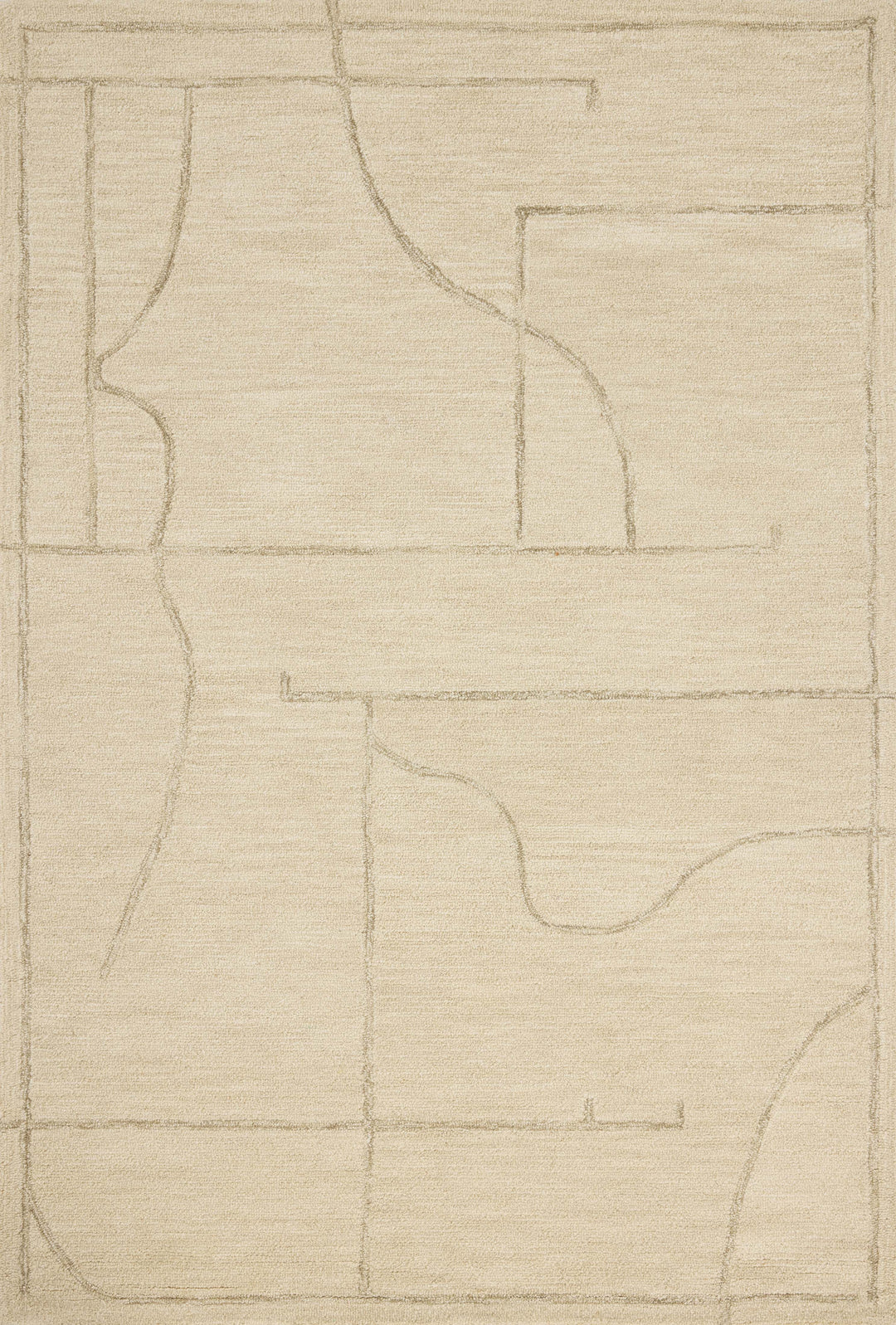 Jeremiah Brent x Loloi Barrow Ivory / Taupe Rugs