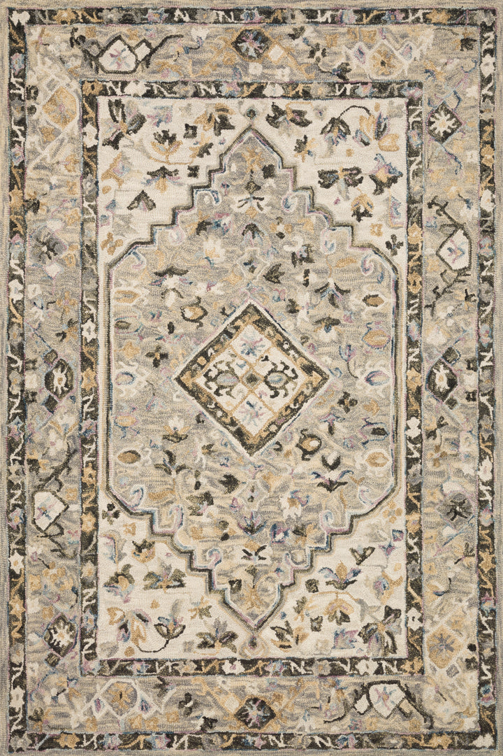 Loloi II Beatty Grey / Ivory Rugs