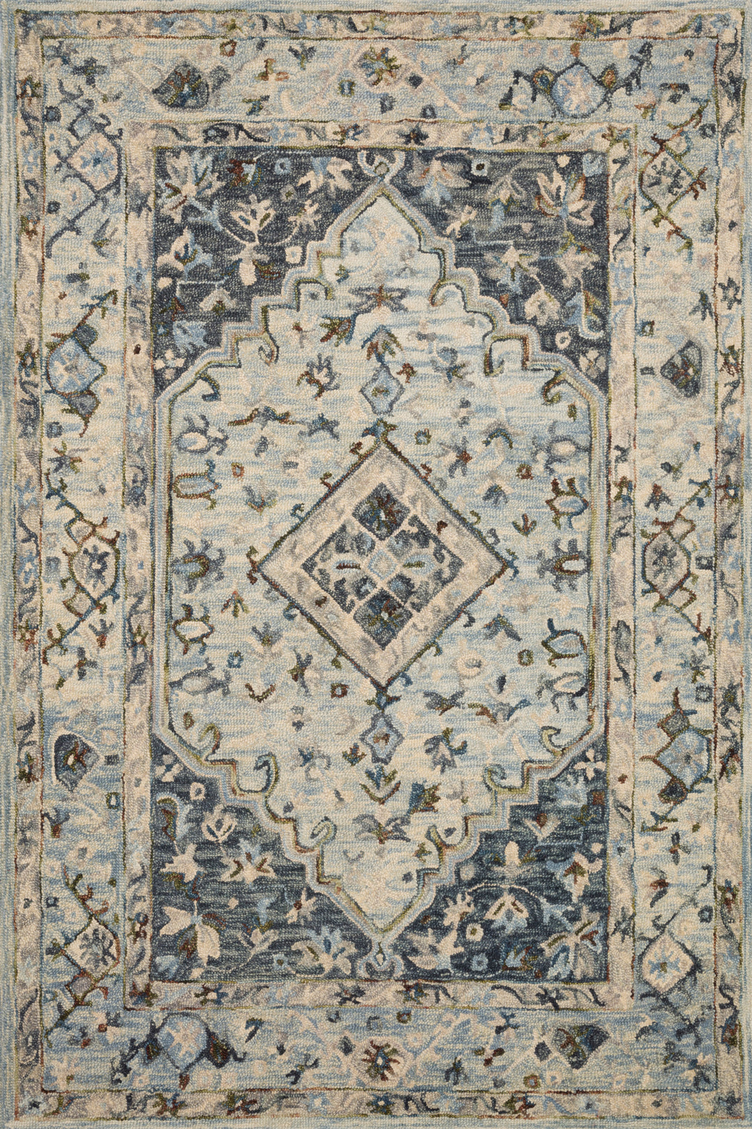Loloi II Beatty Lt. Blue / Blue Rugs