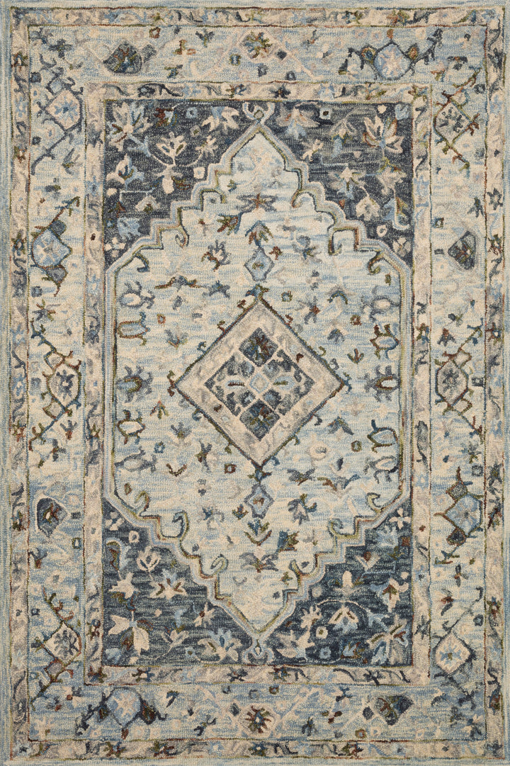 Loloi II Beatty Lt. Blue / Blue Rugs