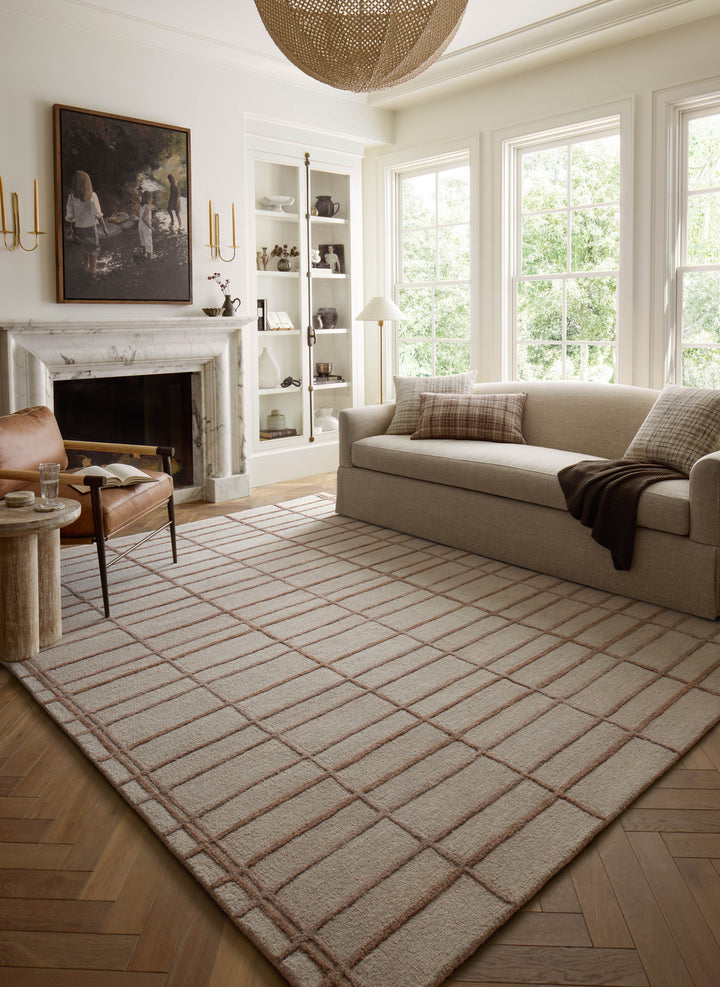 Chris Loves Julia x Loloi Bradley Rose / Blush Rugs