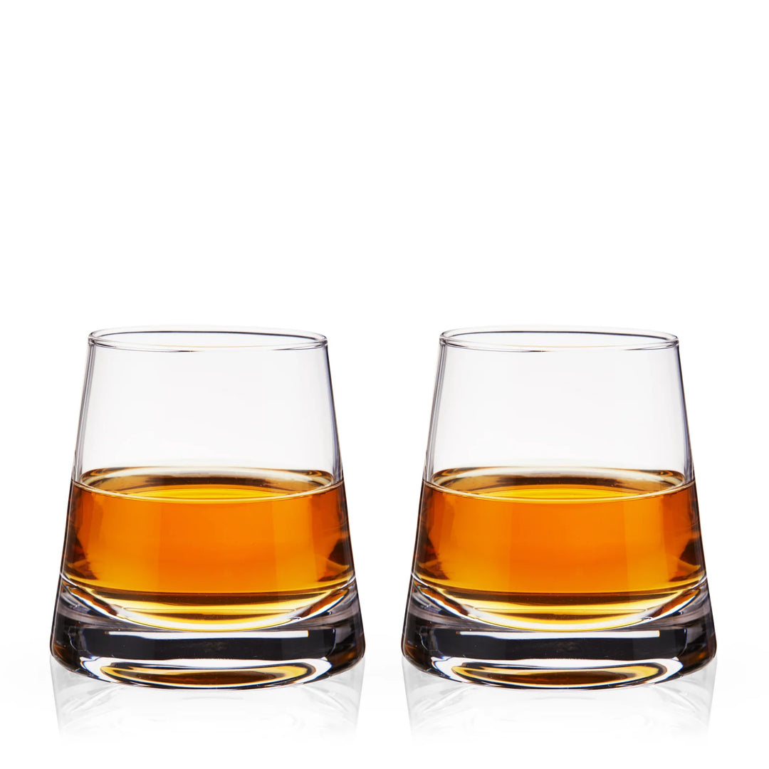 Burke Crystal Whiskey Glasses - Set of 2