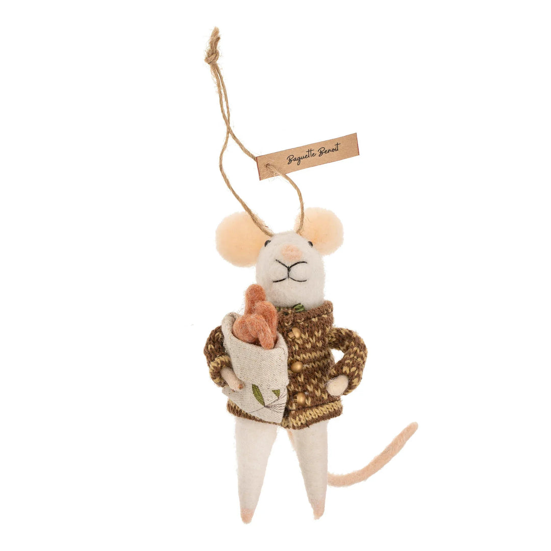 Felt Mice Baguette Benoit