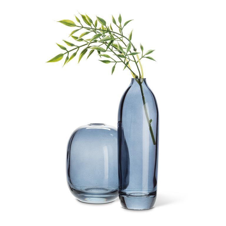 Tall Bud Vase Blue