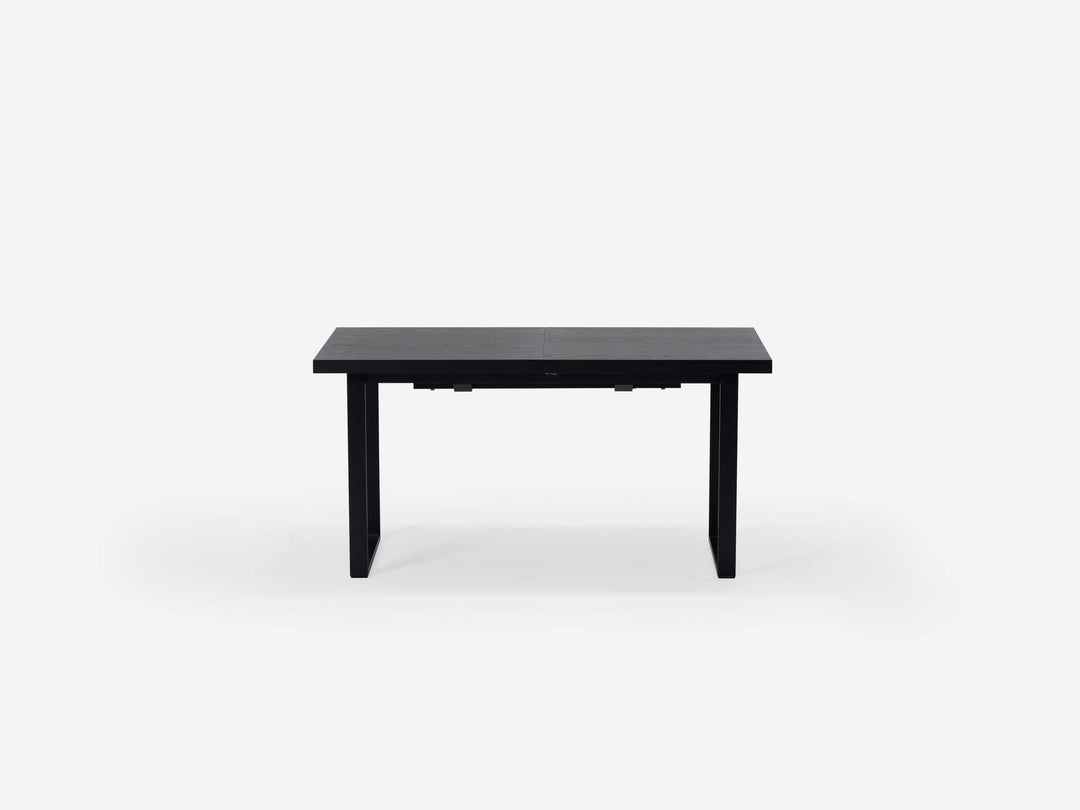 Hatch Dining Table in Black Oak