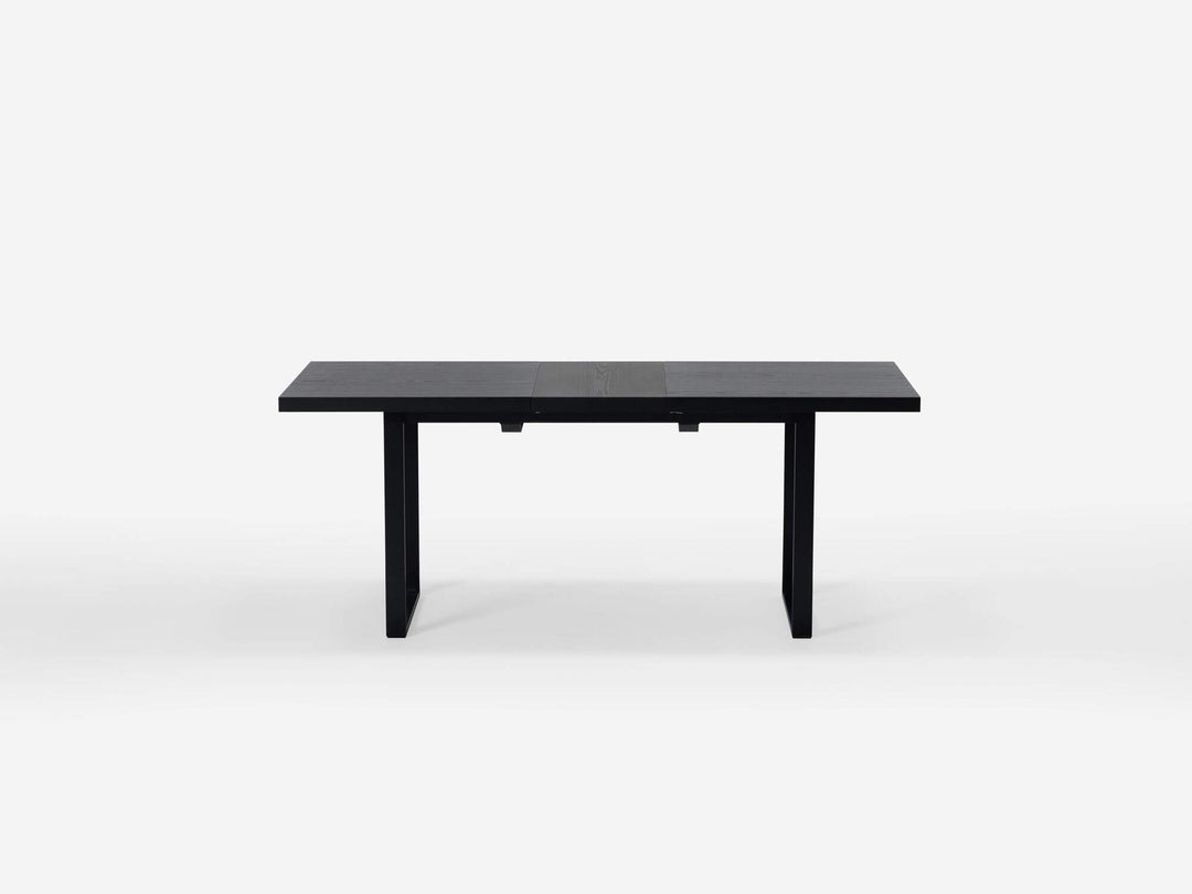 Hatch Dining Table in Black Oak