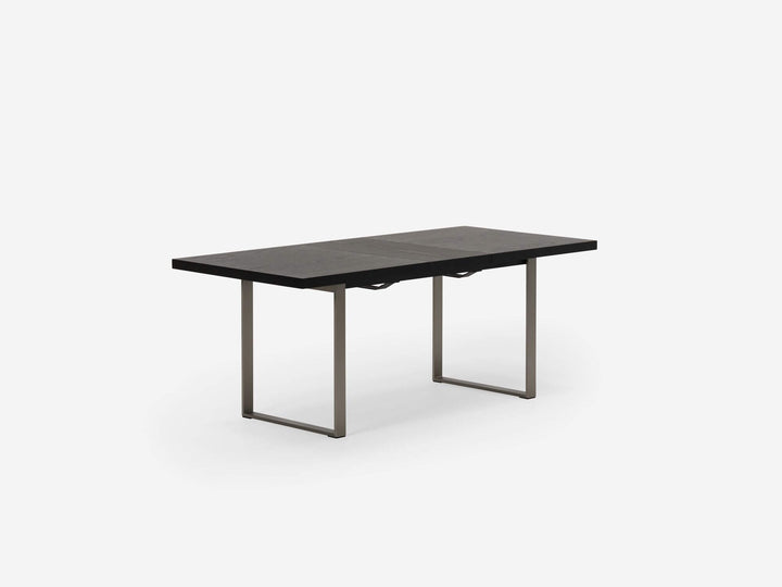 Hatch Dining Table in Black Oak