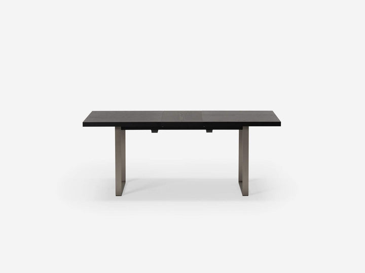 Hatch Dining Table in Black Oak