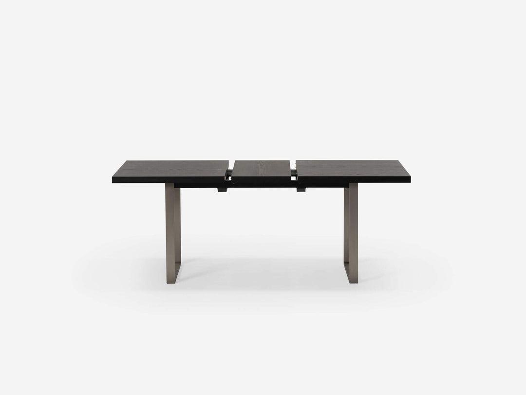 Hatch Dining Table in Black Oak