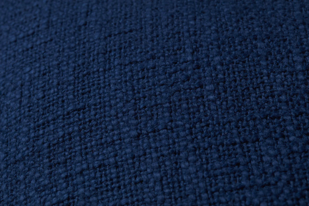 Blanket Stitch Navy Cushion