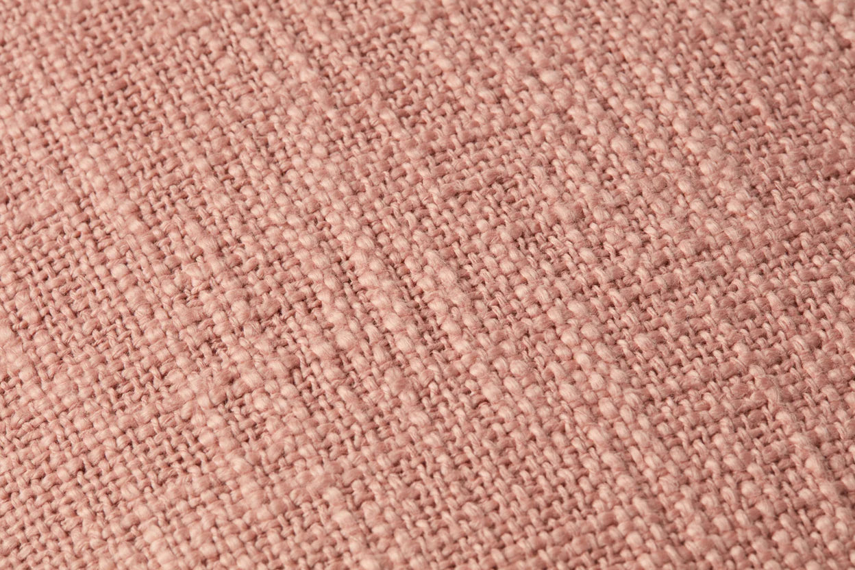 Blanket Stitch Pink Cushion