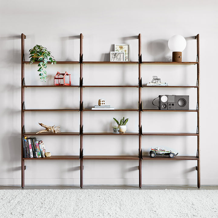 Branch-3 Shelving Unit, Walnut