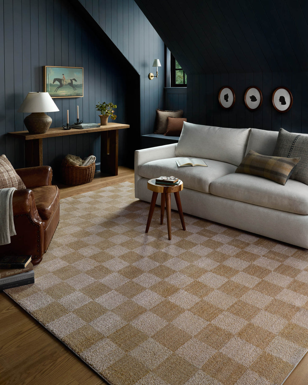 Loloi Calvin Wheat / Ivory Rug detail image