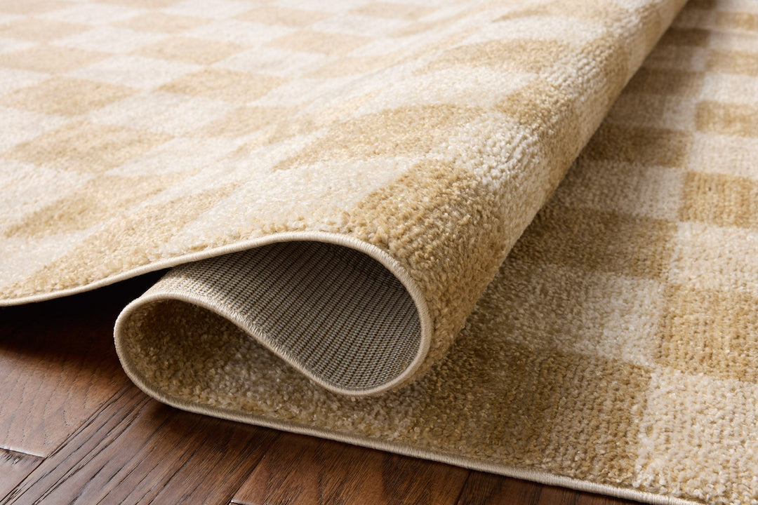 Loloi Calvin Wheat / Ivory Rug detail image