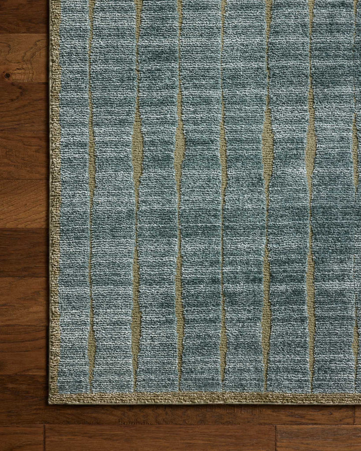 Loloi Calvin Ocean / Olive Rug detail image